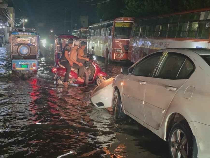 दुर्ग में 567.1 मिमी बारिश, पाटन सबसे आगे; धमधा में सबसे कम बरसा पानी