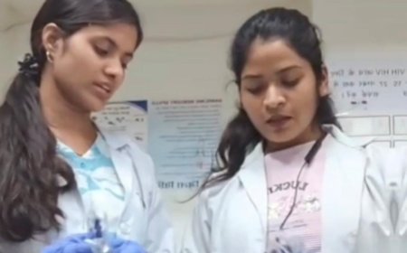 लैब में ब्लड सैंपल छोड़ रील में जुटीं टेक्नीशियन, वायरल वीडियो के बाद तीनों की नौकरी गई
