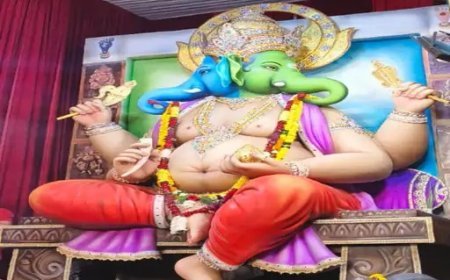 बप्पा के 10 रूप, हर पंडाल की अलग कहानी; रायपुर में लेटे गणेश से हॉरर थीम तक आकर्षण
