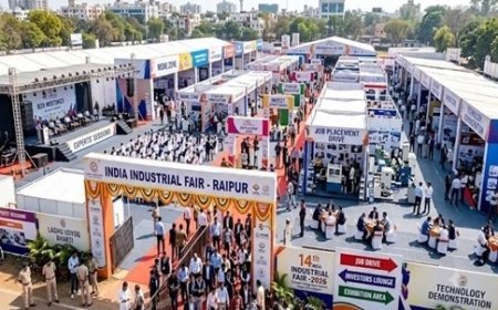 छत्तीसगढ़ में उद्योगों का नया रोडमैप, रायपुर में इंडस्ट्रियल फेयर शुरू