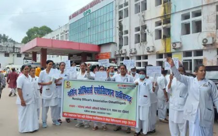 नर्सिंग संवर्ग की मांग पर बढ़ा दबाव, ग्रेड-पे लागू नहीं हुआ तो प्रदेशव्यापी हड़ताल की चेतावनी