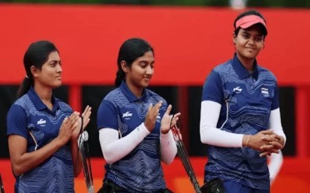 डेढ़ घंटे में चिकिता ने रचा इतिहास, भारत को तीरंदाजी में दोहरा स्वर्ण