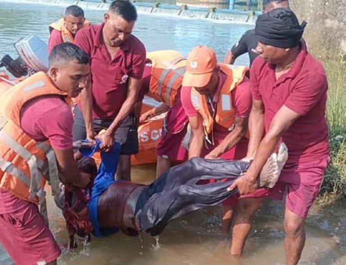 नदी में डूबे युवक का शव बरामद, एसडीआरएफ ने चलाया सर्च ऑपरेशन