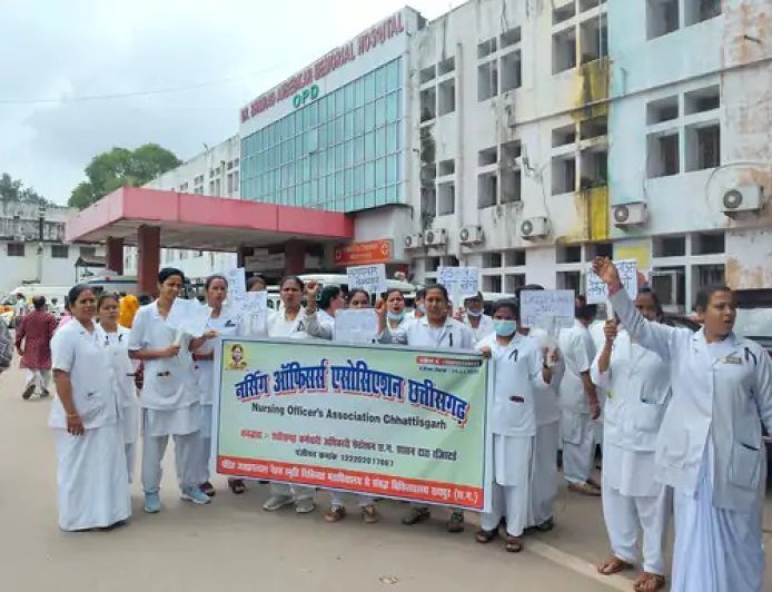 नर्सिंग संवर्ग की मांग पर बढ़ा दबाव, ग्रेड-पे लागू नहीं हुआ तो प्रदेशव्यापी हड़ताल की चेतावनी