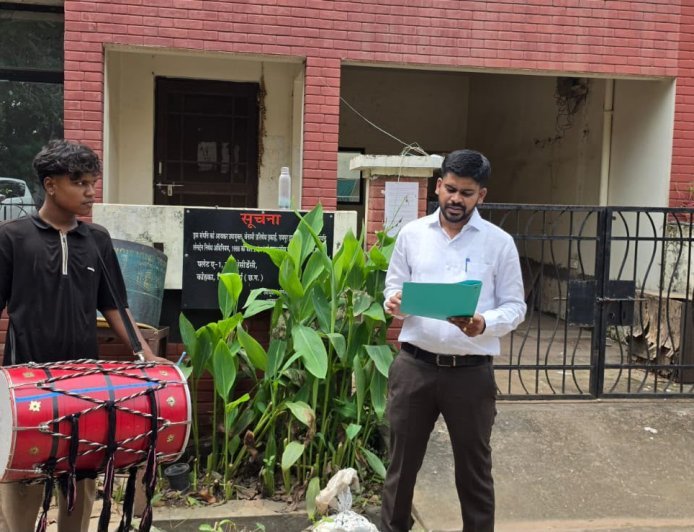 सूर्यकांत तिवारी से जुड़े मकान पर IT की कार्रवाई, जुनवानी की सूर्या रेजिडेंसी में किया सील
