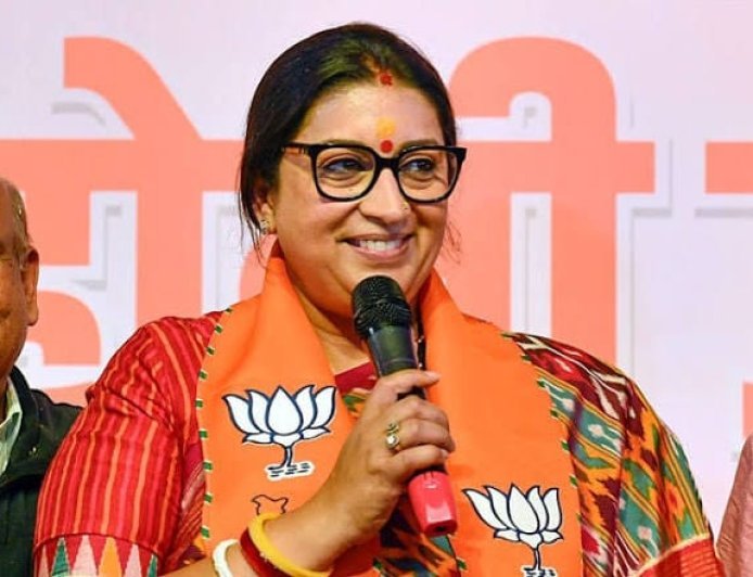 स्मृति ईरानी होंगी छत्तीसगढ़ भाजपा की प्रभारी, सिद्धार्थ शंभू को सह प्रभारी की कमान