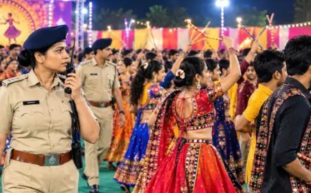 गरबा पंडालों में सादे वेश में रहेगी पुलिस, महिलाओं से बदसलूकी करने वालों की खैर नहीं