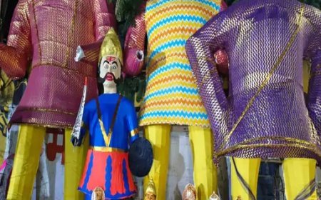 101 फीट के रावण दहन पर रहेगी नजर, रायपुर में दशहरा उत्सव की तैयारियां पूरी