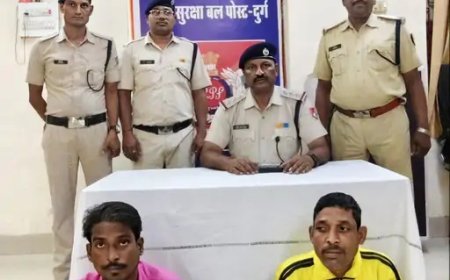 रेल संपत्ति चोरी के 5 साल पुराने मामलों में दो आरोपी गिरफ्तार