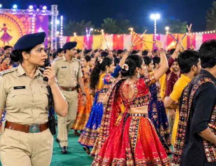 गरबा पंडालों में सादे वेश में रहेगी पुलिस, महिलाओं से बदसलूकी करने वालों की खैर नहीं