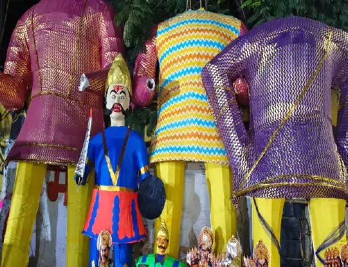 101 फीट के रावण दहन पर रहेगी नजर, रायपुर में दशहरा उत्सव की तैयारियां पूरी