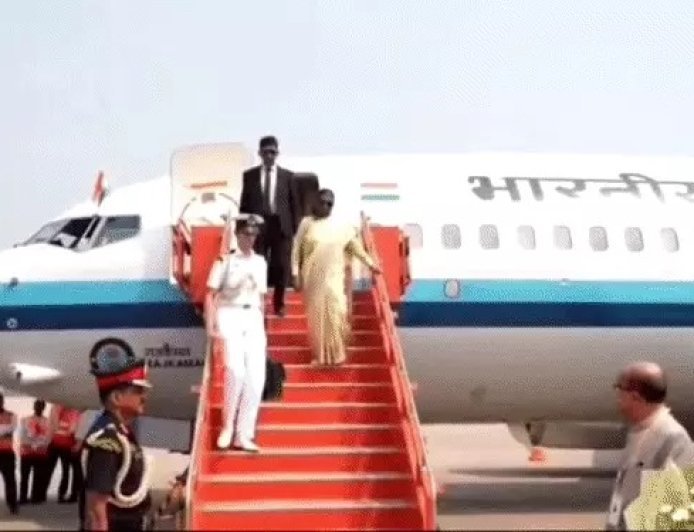 राष्ट्रपति के स्वागत में सजी राजधानी, माता हासी देवी की स्मृति में जारी होगा 200 रुपये का सिक्का