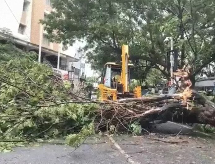 आंध्र के तट से टकराया तूफान अर्नब, 135 किमी प्रति घंटे की रफ्तार से चली हवाएं