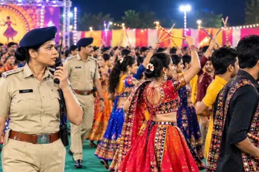 गरबा पंडालों में सादे वेश में रहेगी पुलिस, महिलाओं से बदसलूकी करने वालों की खैर नहीं