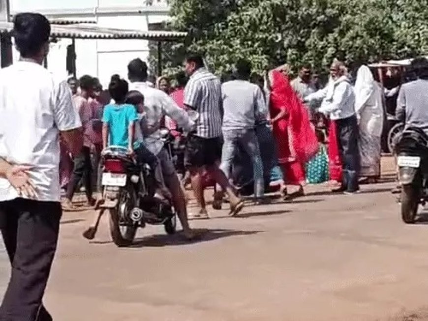 नंदौरी गांव में पांच महिलाओं की पिटाई, मारपीट का वीडियो सामने आया