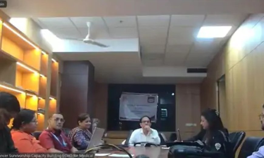 कैंसर उपचार के बाद मरीजों को नहीं होगी देखभाल की कमी, 49 डॉक्टर होंगे प्रशिक्षित