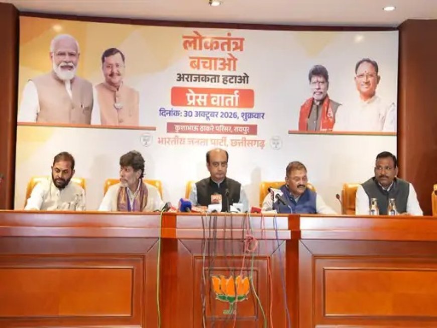 सुधांशु त्रिवेदी का कांग्रेस पर हमला, बोले छत्तीसगढ़ से नक्सलवाद खत्म, दिल्ली में बैठे हैं ‘दिमागी नक्सल’